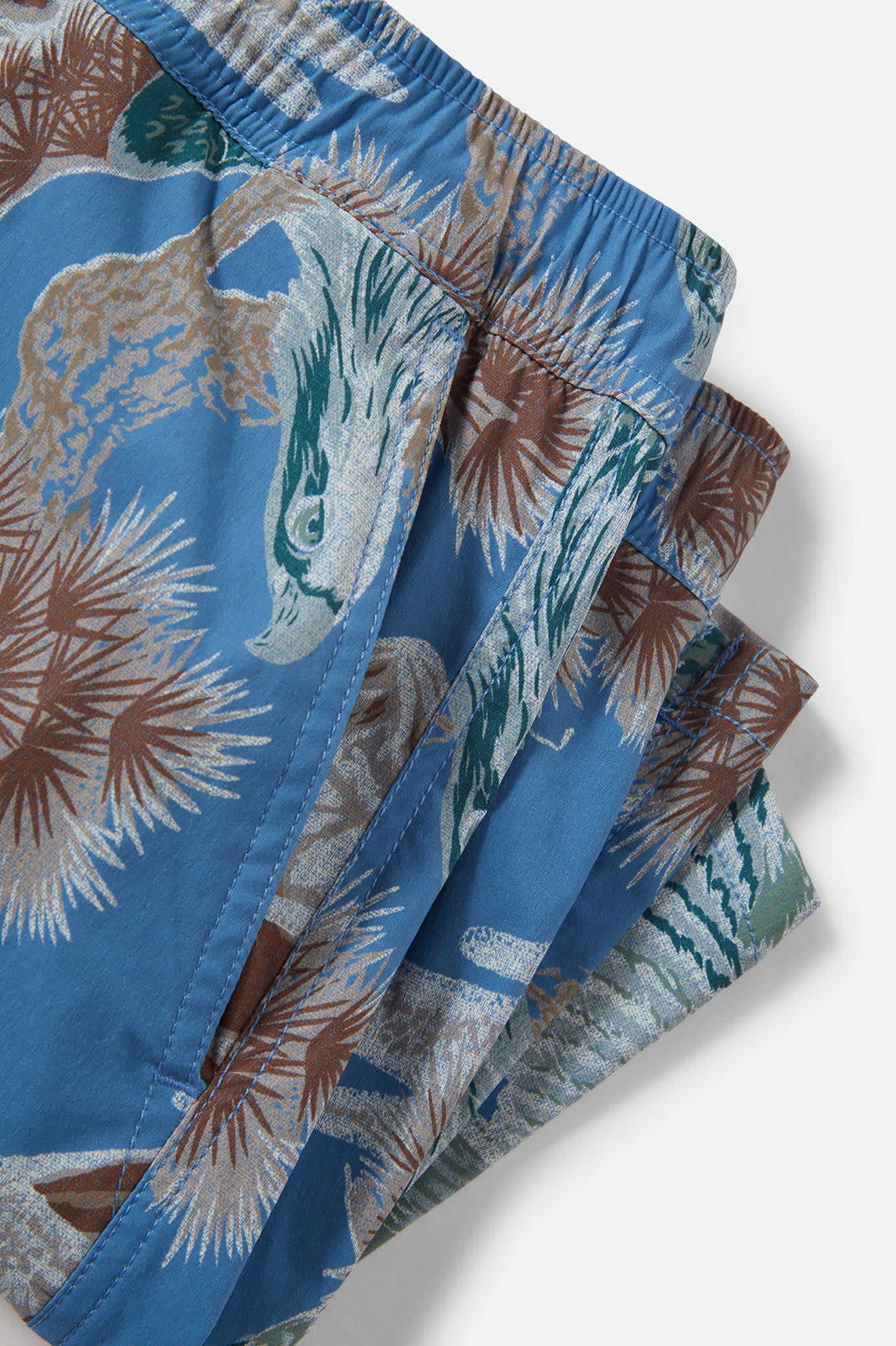 Men's Everyday Stretch Hybrid Short 7" in the color Blue Sky Rainier - Additional Laydown image