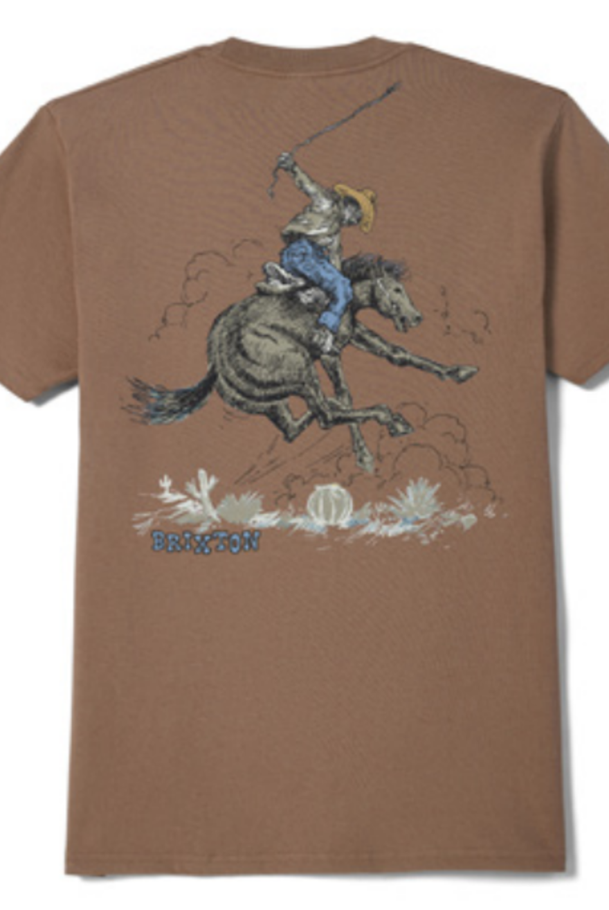 Men's Stirrup Standard T-Shirt in the color Brown Sugar - Front Product View