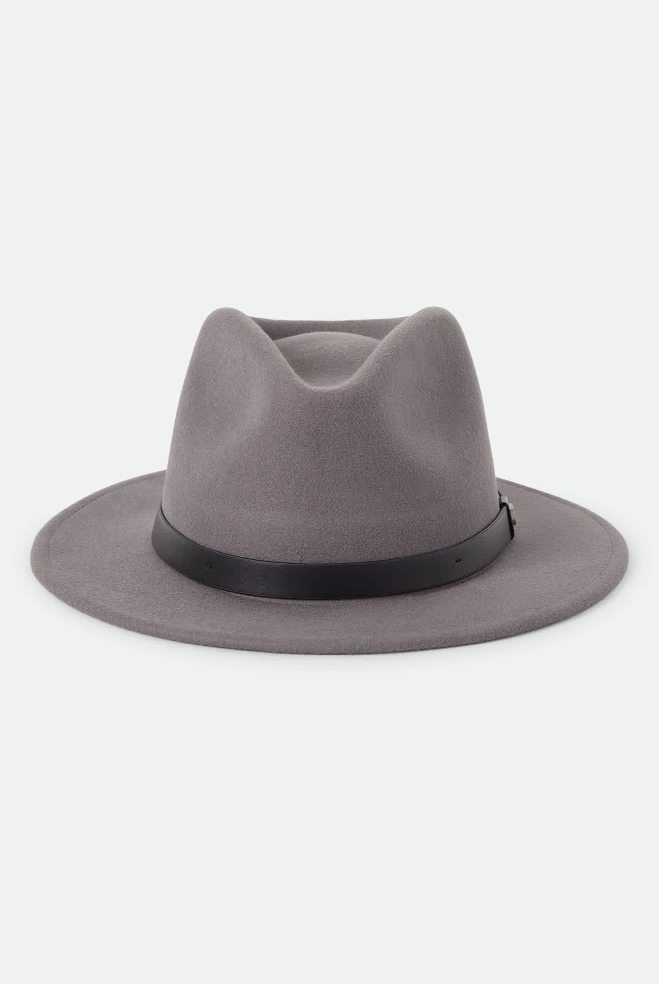 Unisex Messer Fedora in the color Grey/Grey - Additional Laydown image