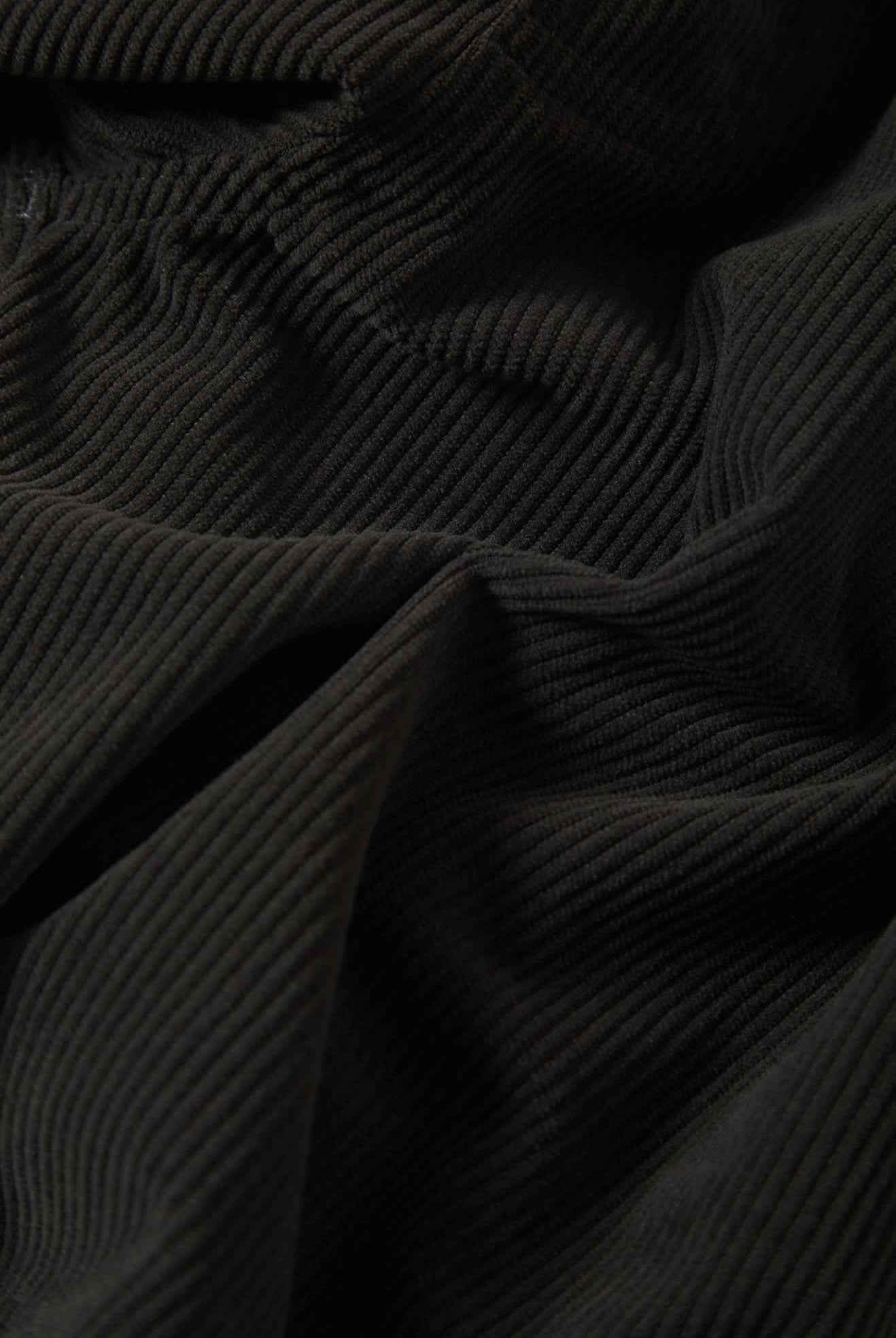 Men's Everyday Corduroy Short in the color Vintage Black - Additional Laydown image