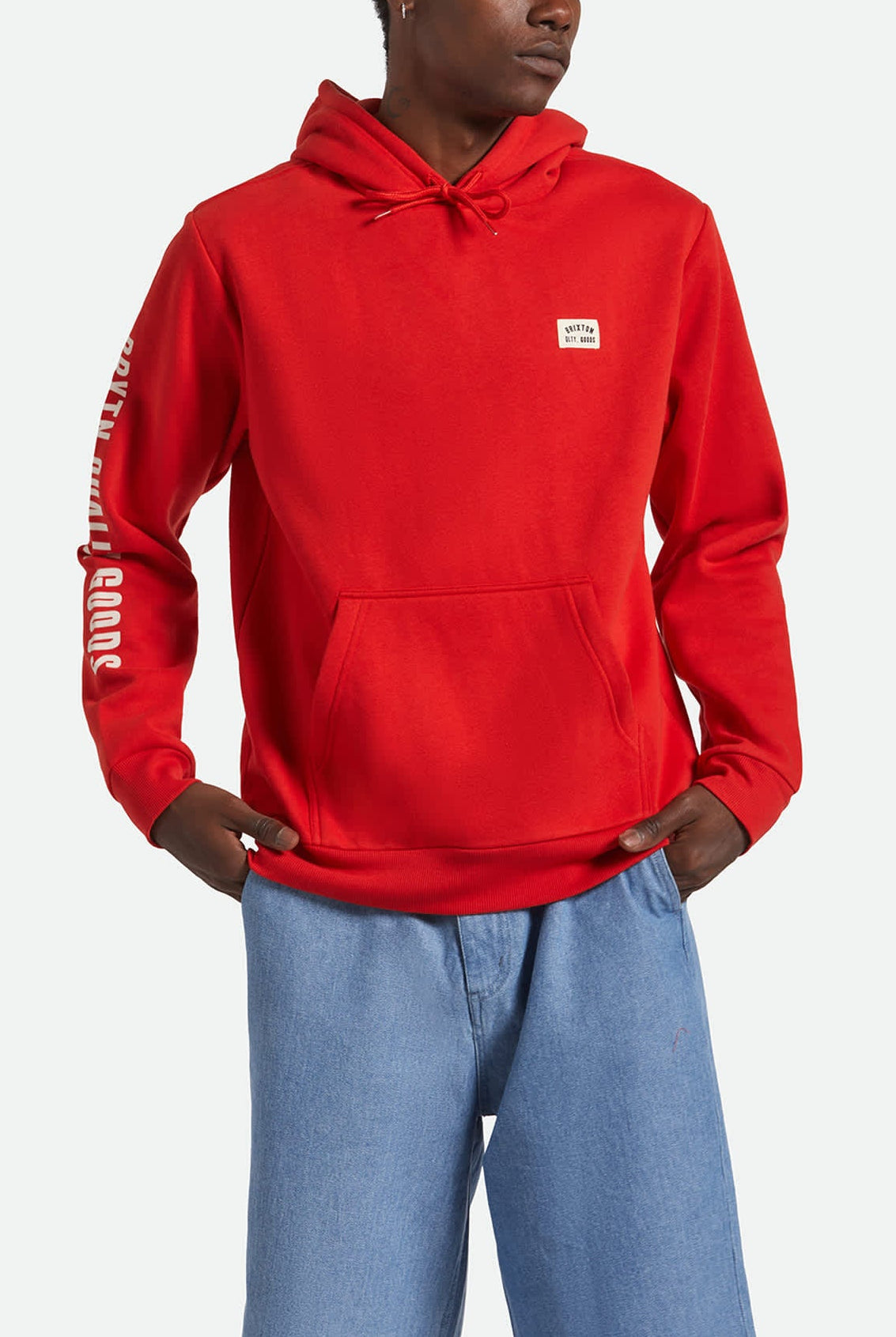 Men's Woodburn Hoodie in the color Adrenaline Rush - Men's Front View