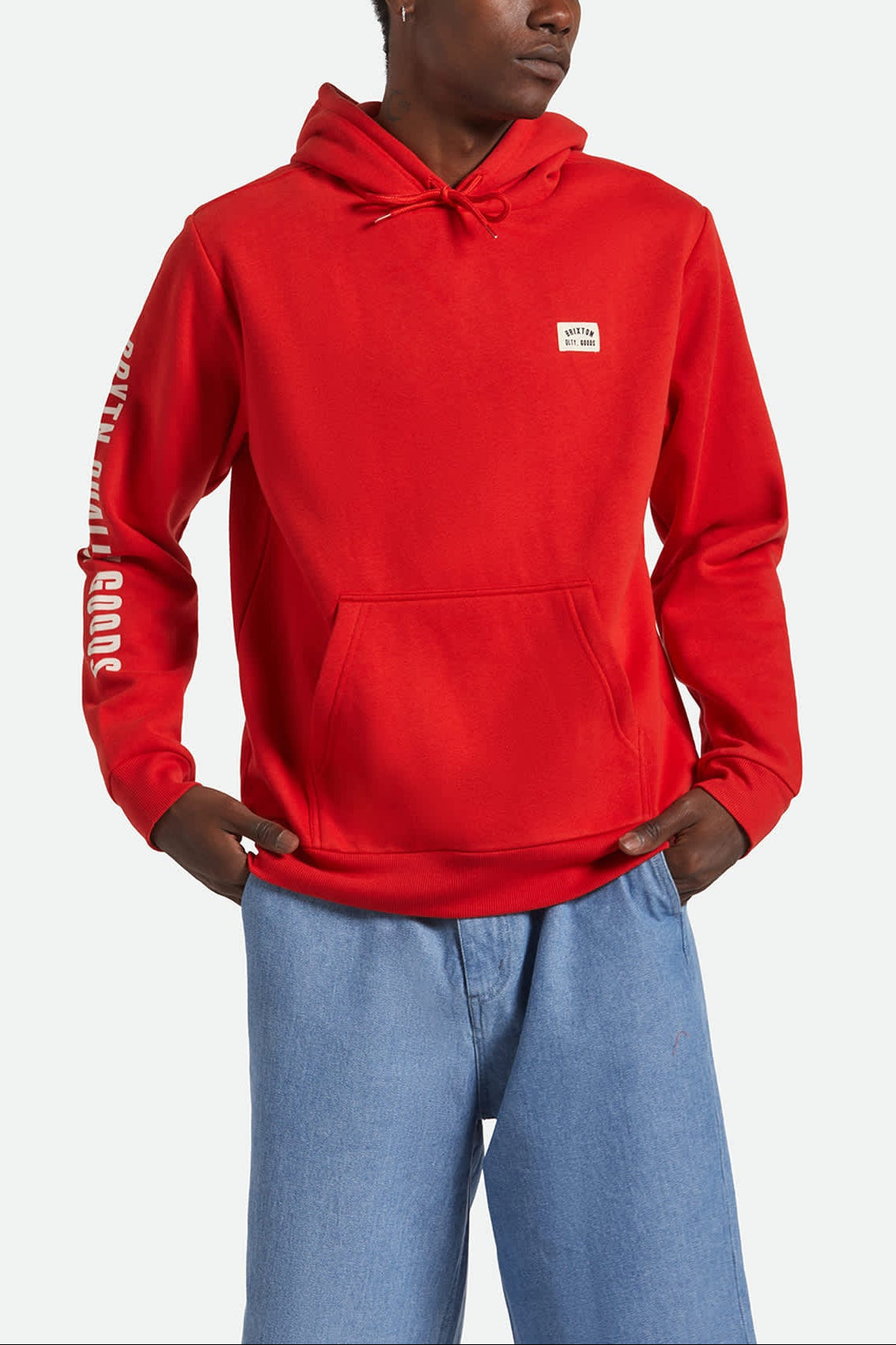 Men's Woodburn Hoodie in the color Adrenaline Rush - Men's Front View