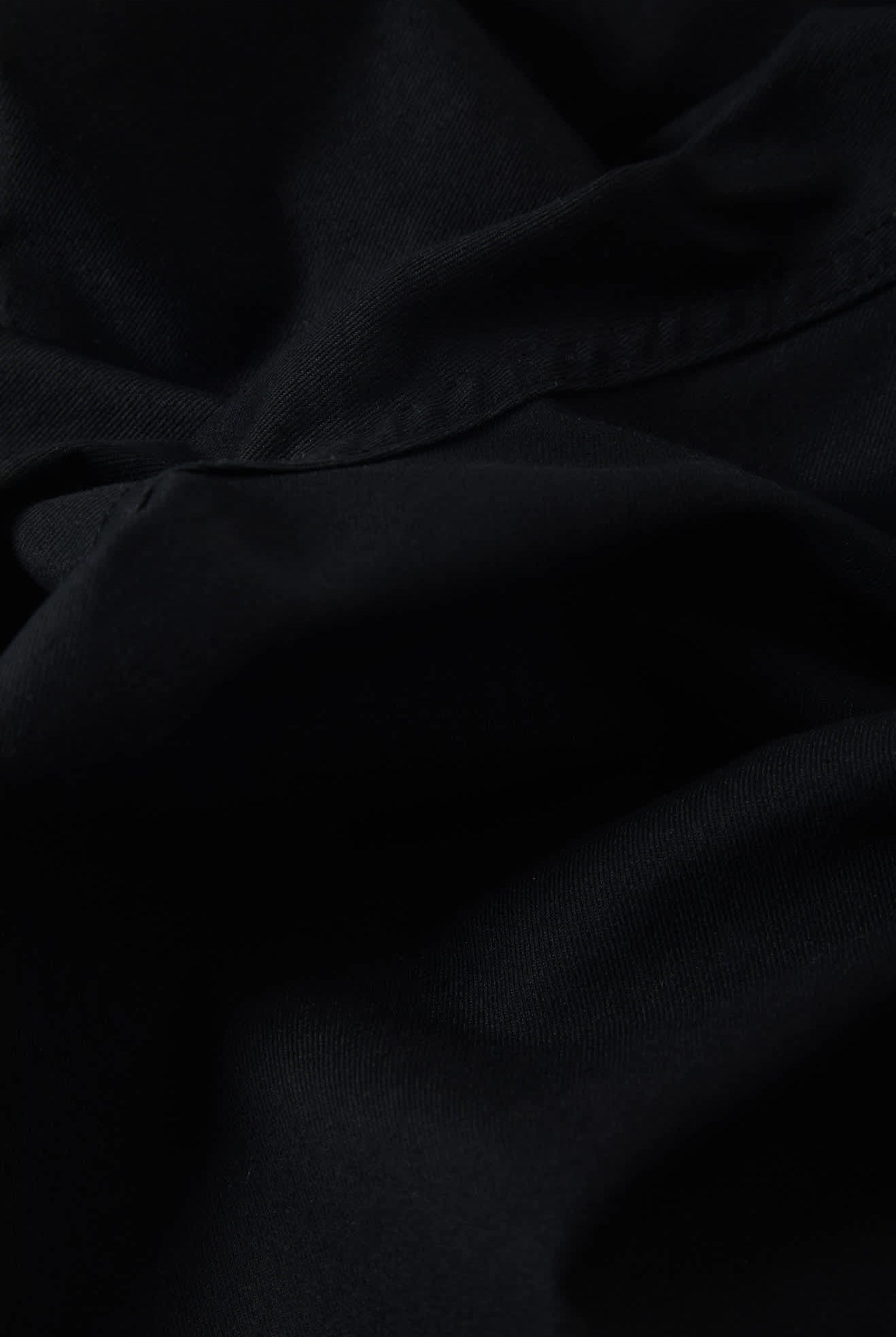 Men's Santo Chino Short in the color Black - Additional Laydown image