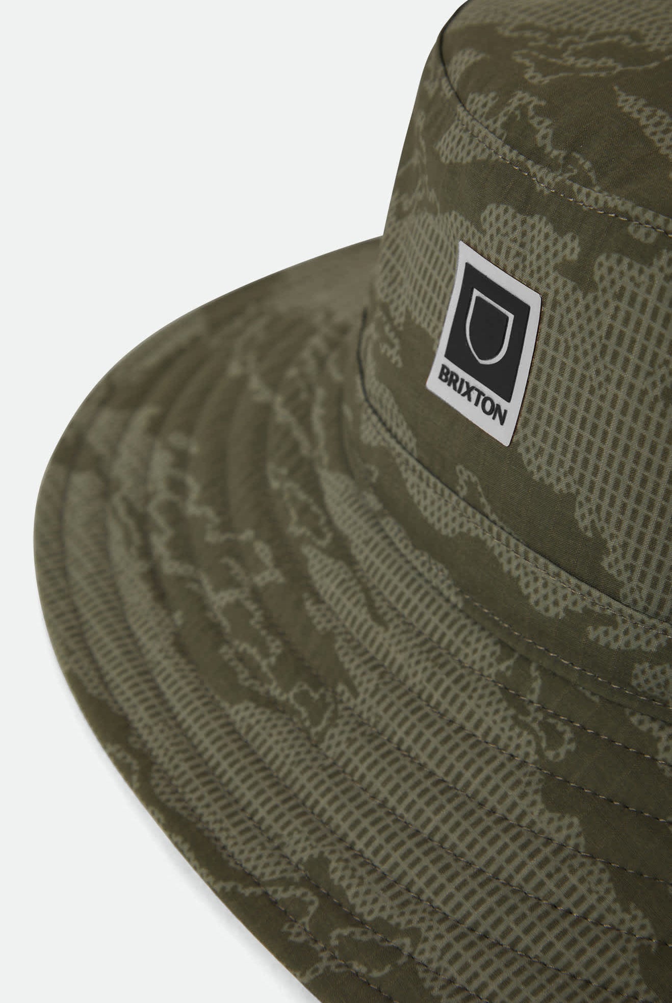 Unisex Journey Boonie Hat in the color Olive Tiger Camo - Additional Laydown image