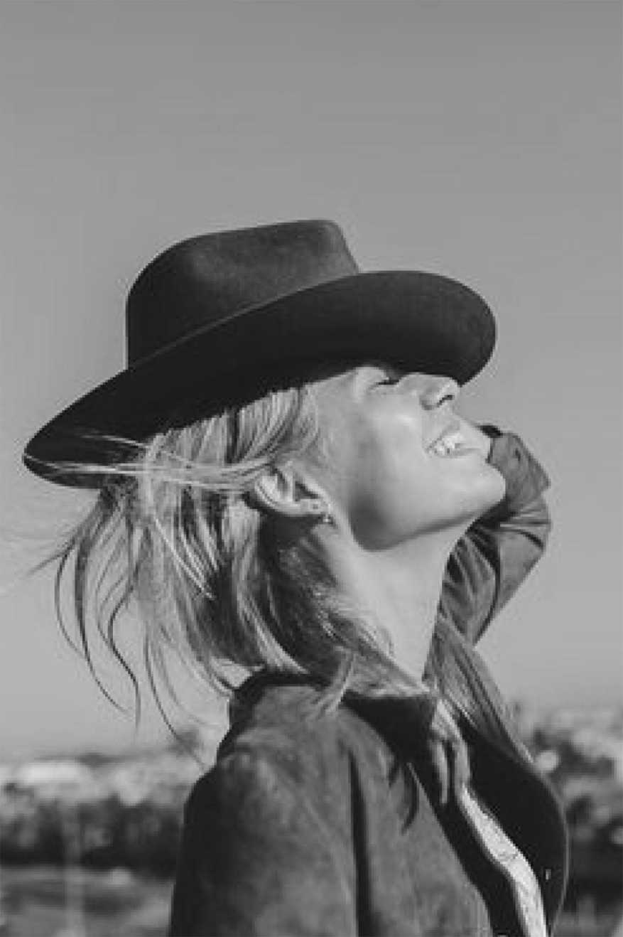 Brixton Unisex Messer Fedora - Black | Lifestyle 6