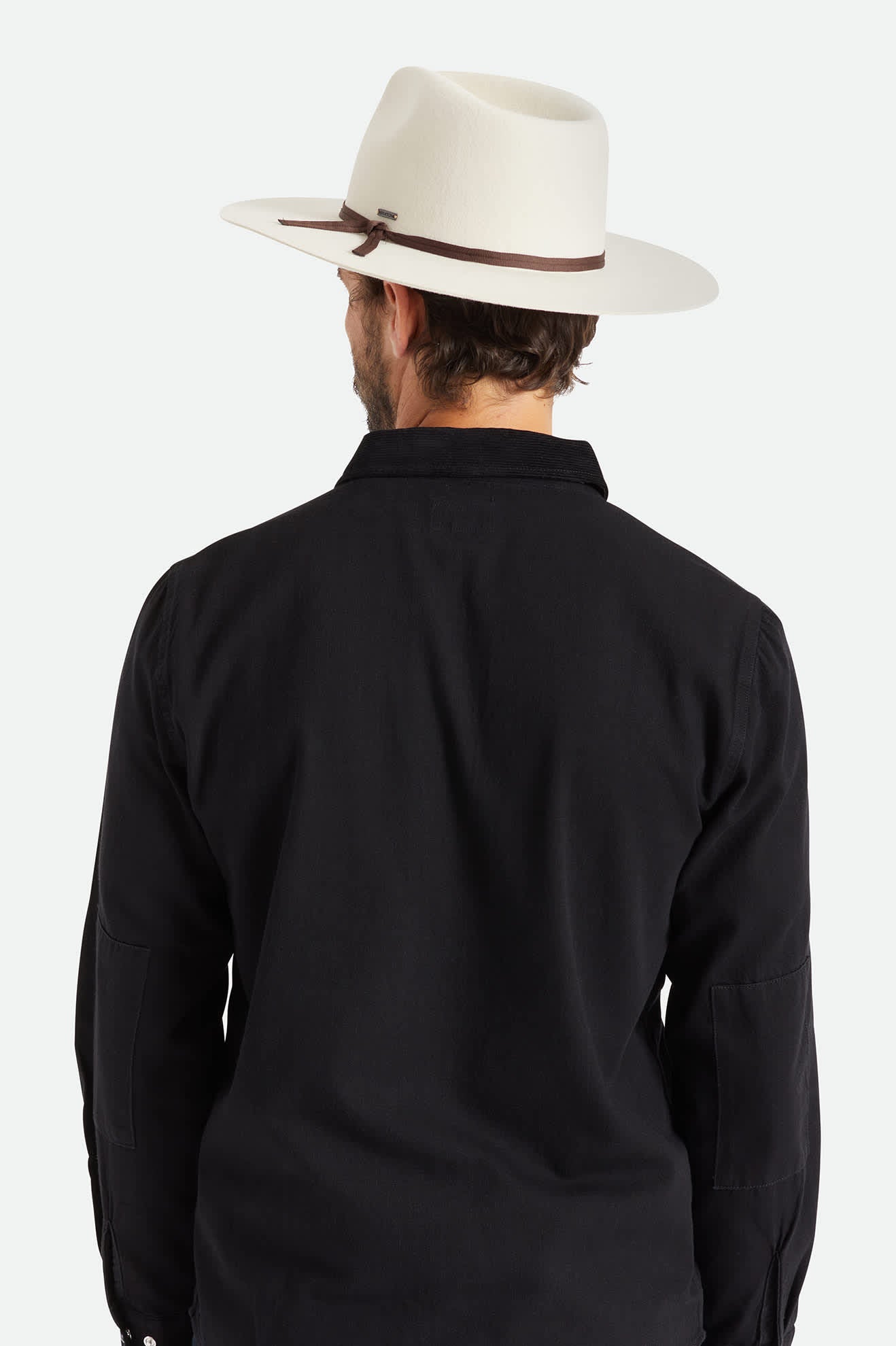 Unisex Cohen Cowboy in the color Dove - Men's Back View