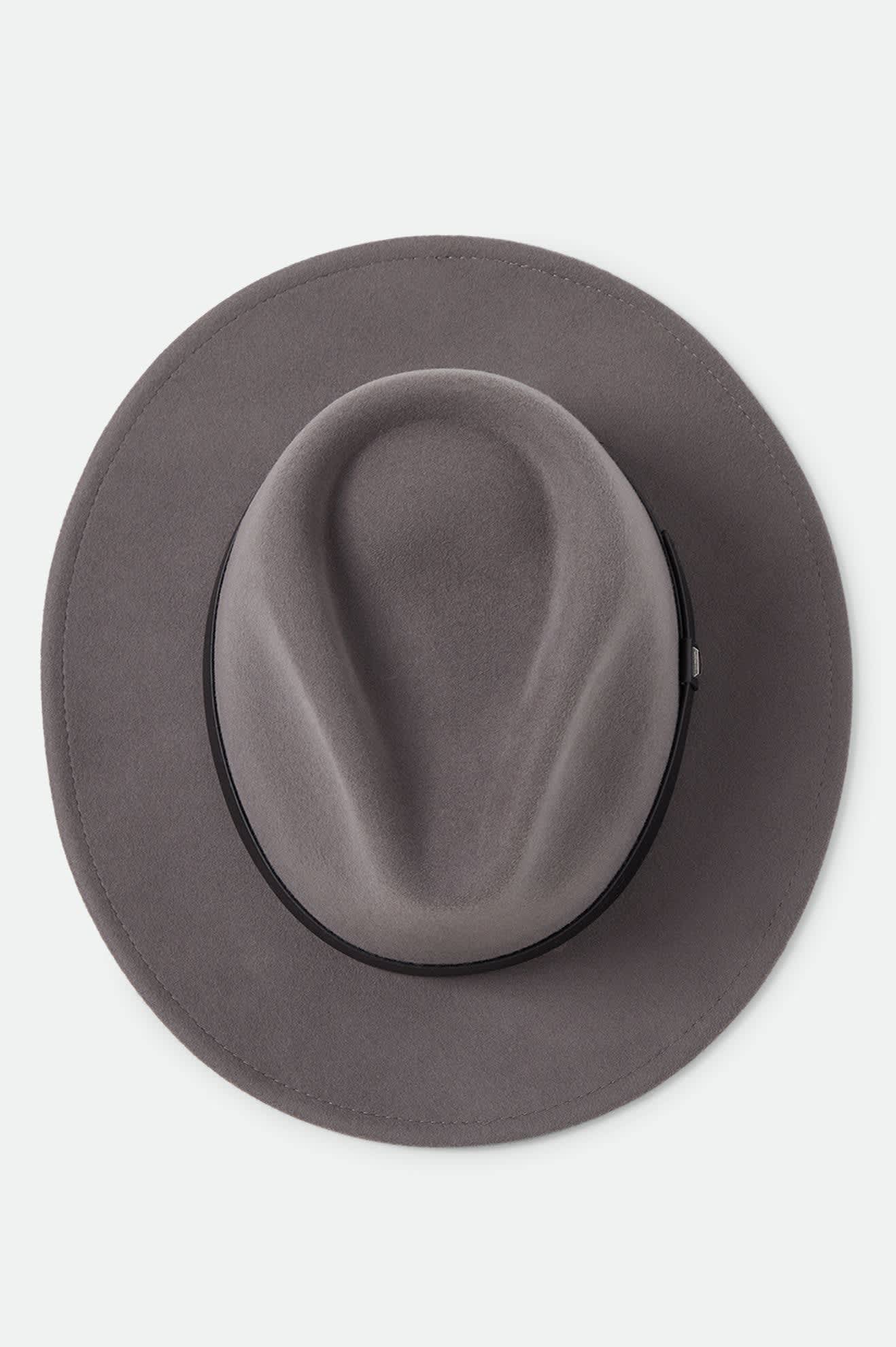 Unisex Messer Fedora in the color Grey/Grey - Additional Laydown image