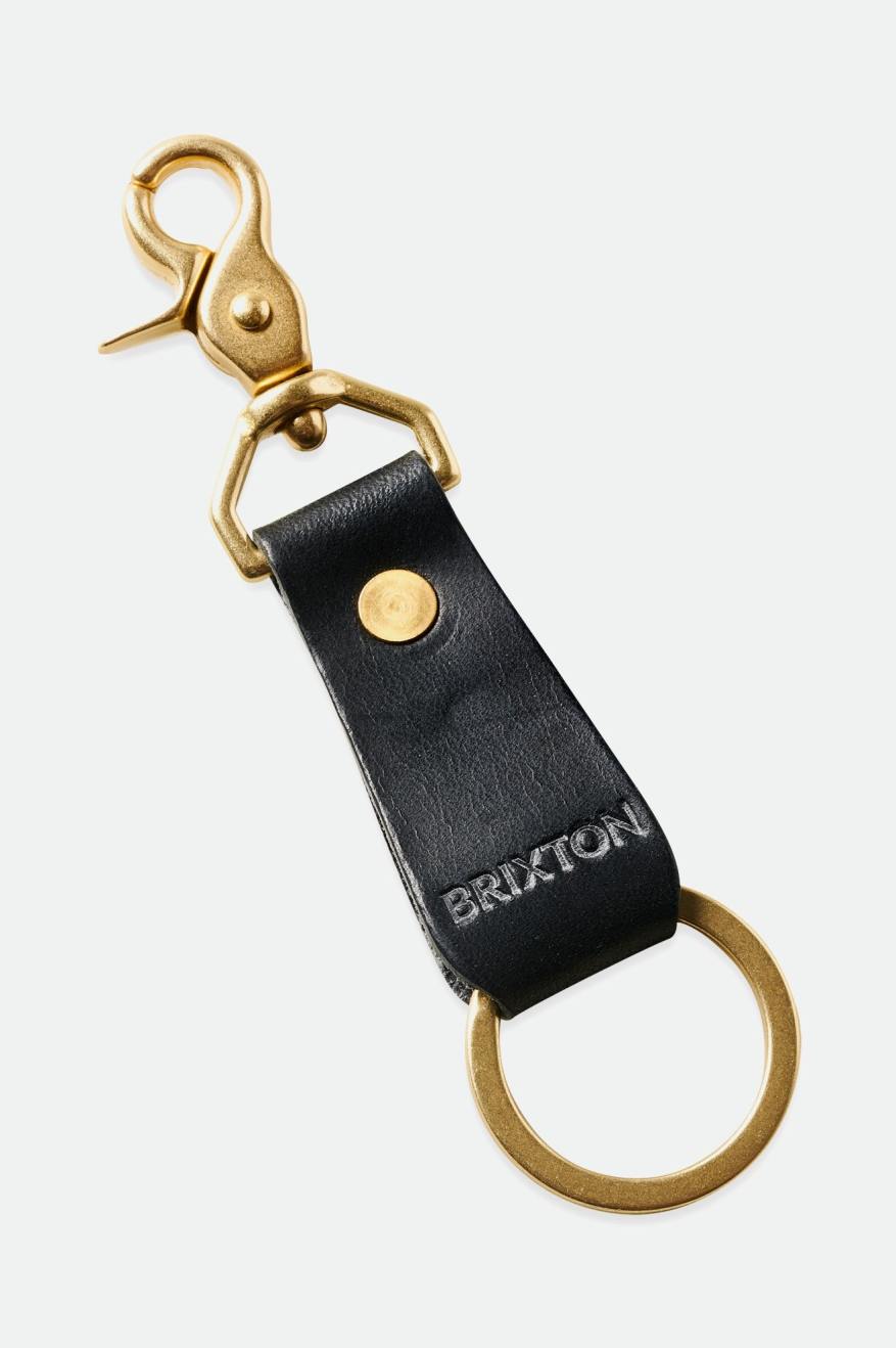 Brixton x Artifact Leather Key Clip - Black