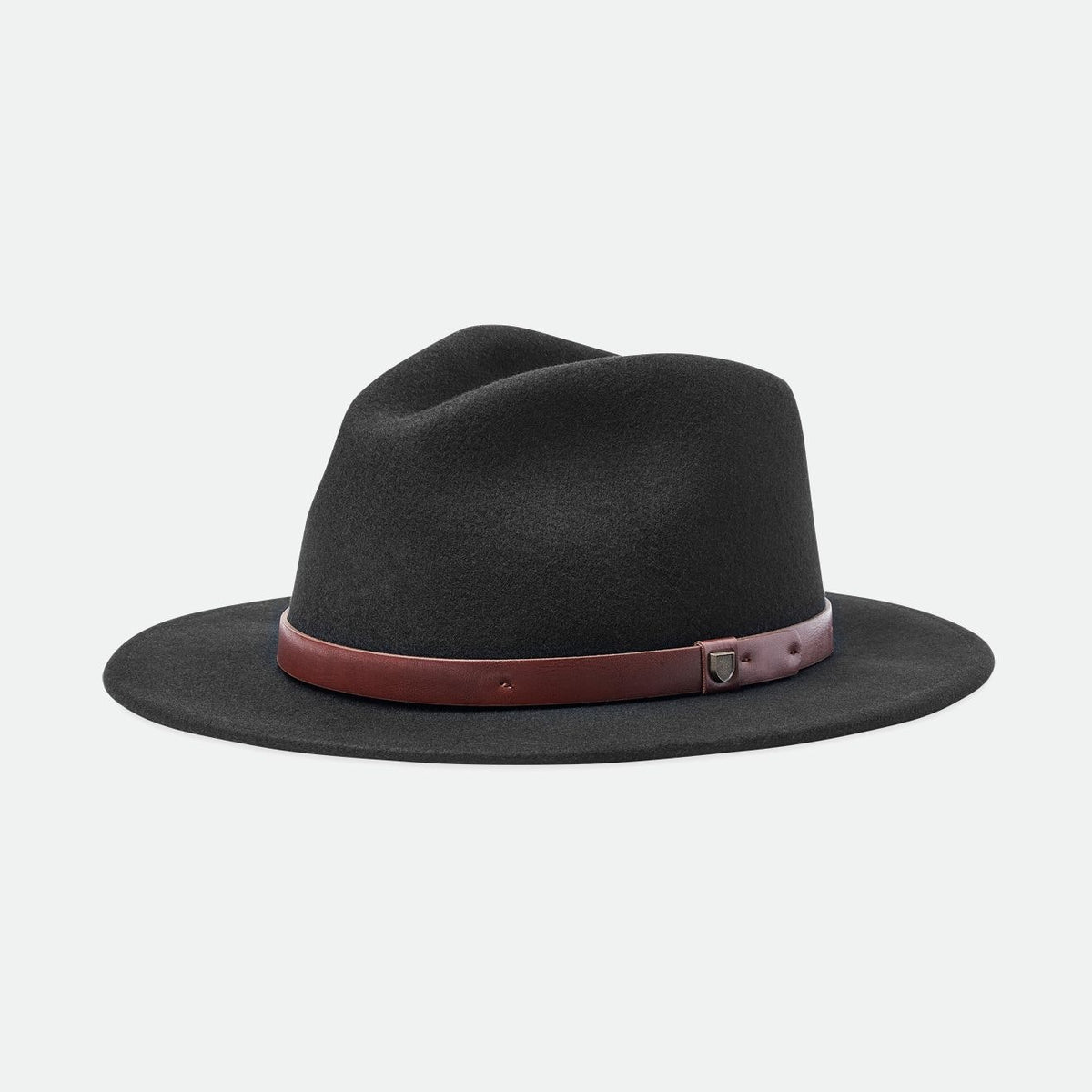NWT Brixton Messer Fedora size small color is IVYCL Brixton Men main image 3