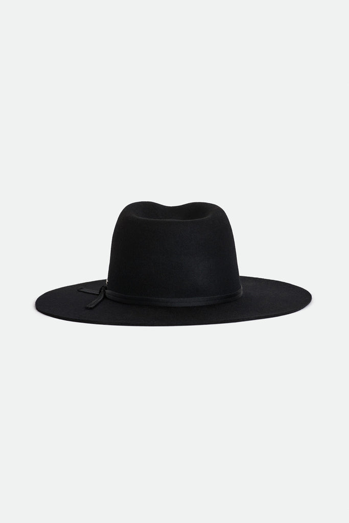 Unisex Cohen Cowboy Hat - Black - Back Side