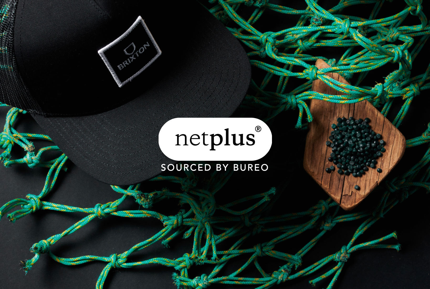 Sustainable baseball cap top