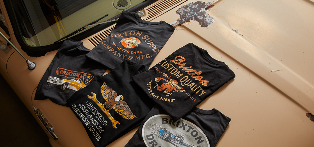 Brixton Men's T-Shirts Collection featured