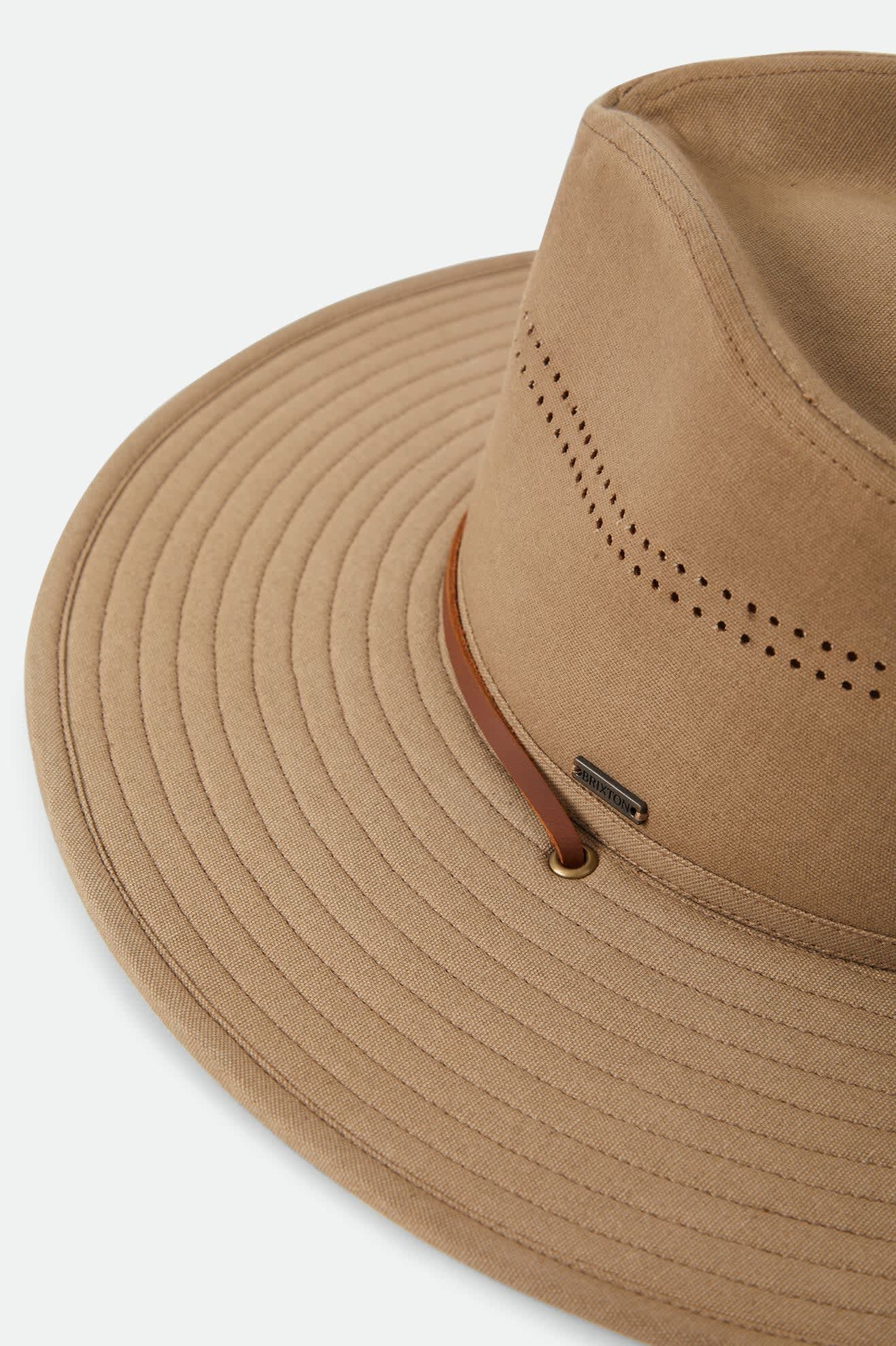 Unisex Beck Journey Canvas Hat in the color Khaki - Additional Laydown image
