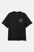 Men's Brewster Oversized T-Shirt in the color Black - Front Product View