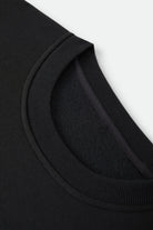 Men's Covall Crew in the color Black - Additional Laydown image