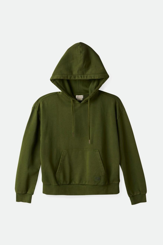 Brixton Cross Loop French Terry Hoodie - Chive