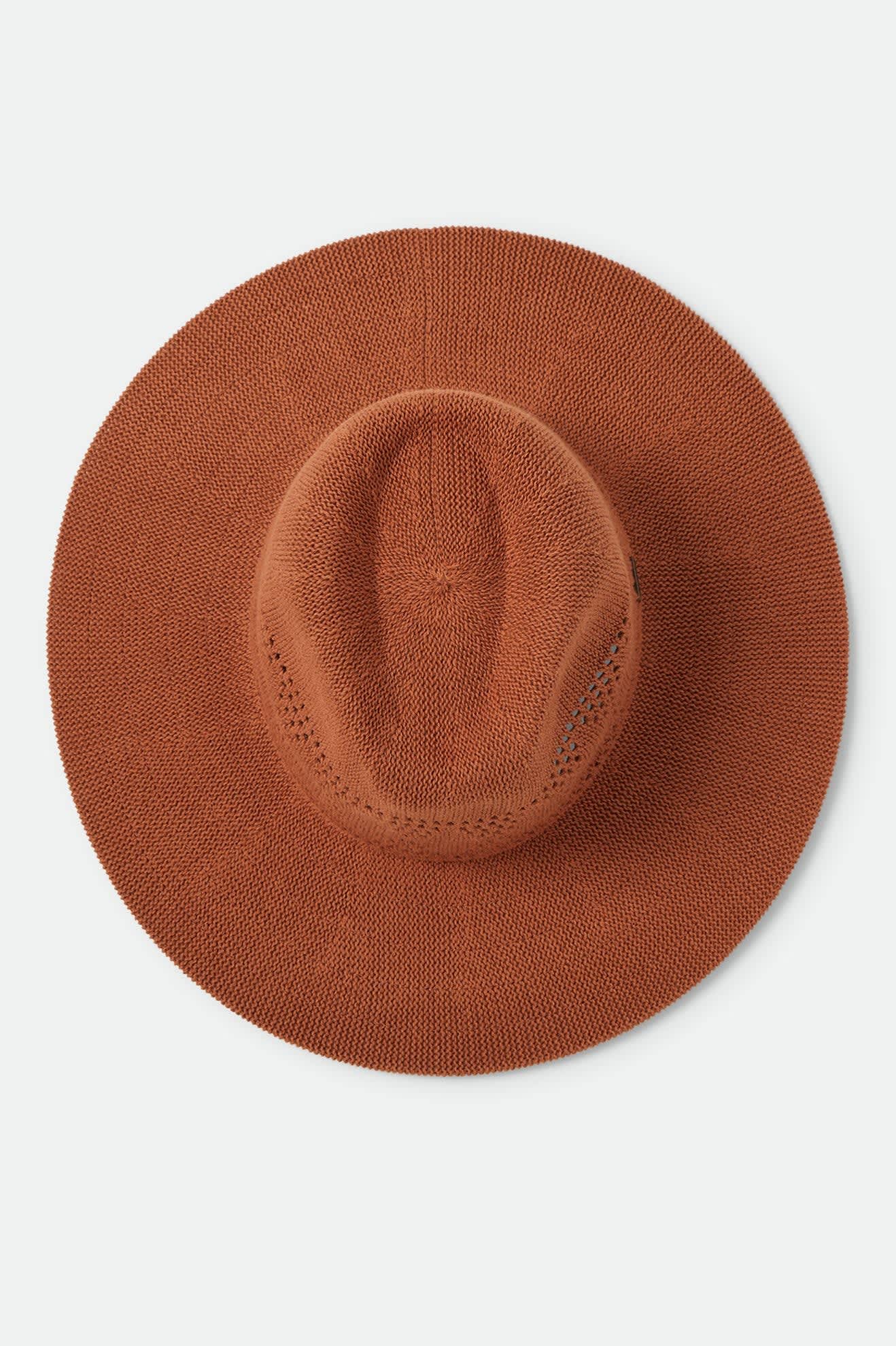 Women's Sophia Knit Packable Hat in the color Caramel - Additional Laydown image