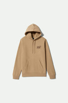 Men's Rothwell Hoodie in the color Sand - Front Product View