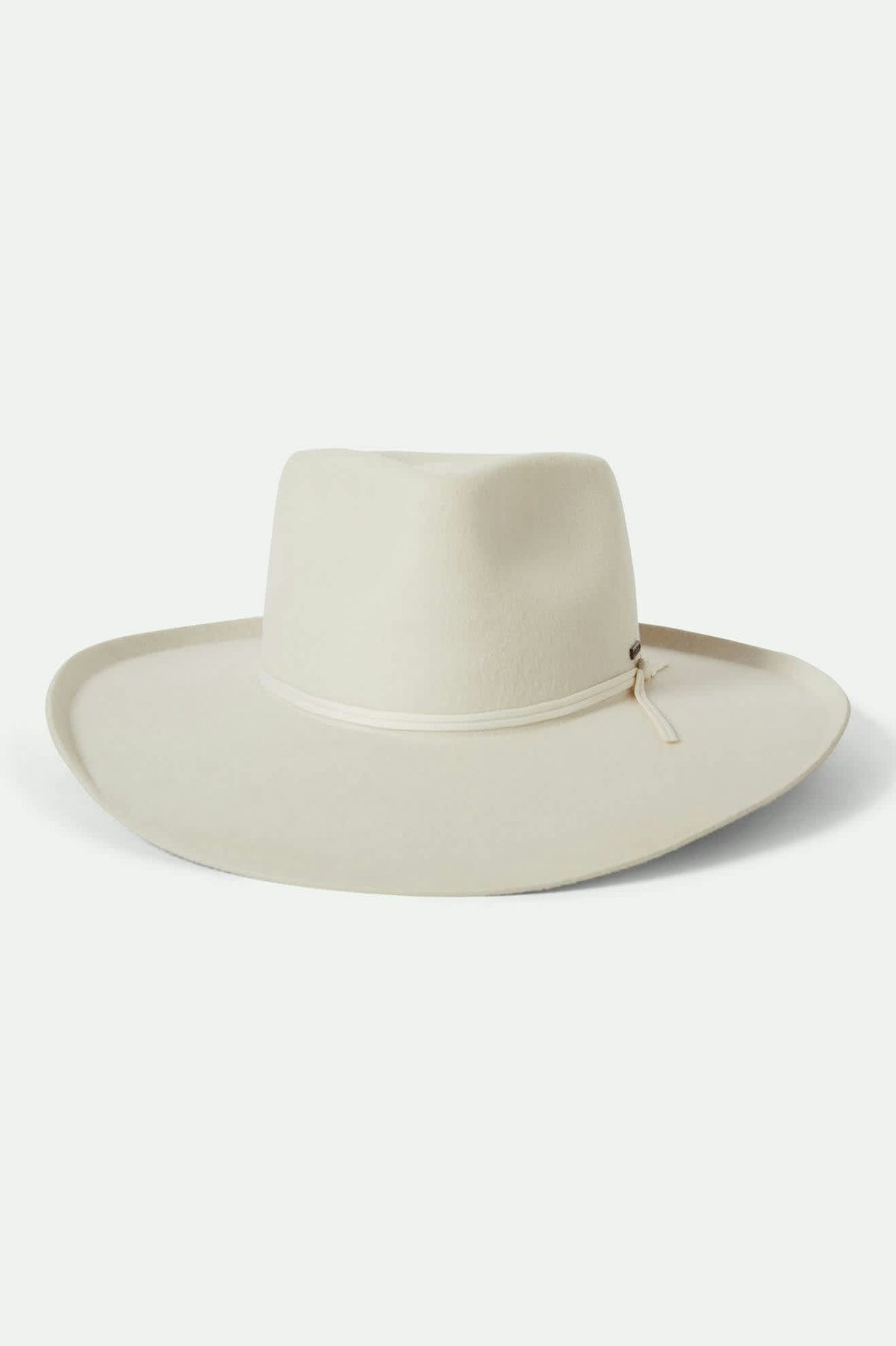 Brixton marlow rancher. Off white  Women\'s Wide-Brim Hat Marlow Wool Felt Rancher Fedora Hat – Village Hat Shop main image 4