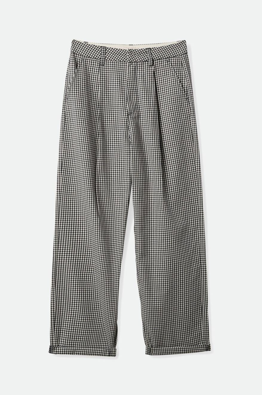 Victory Trouser Pant - Washed Navy Gingham – Brixton