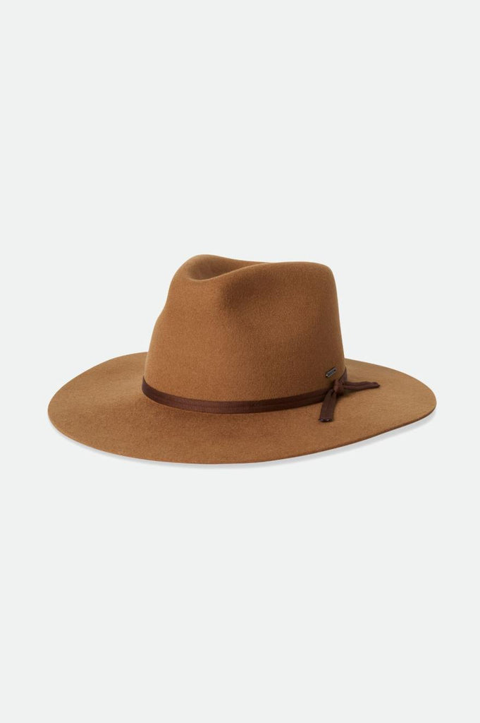 Brixton Cohen Cowboy Hat - Golden Brown