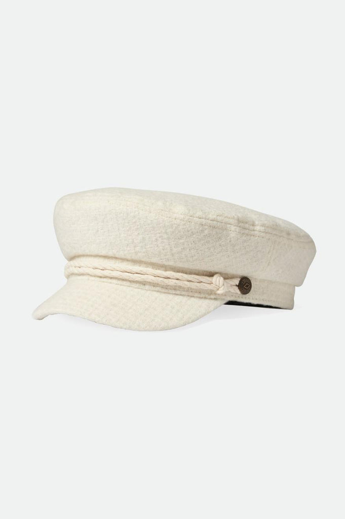 White Fiddler Cap Women's Caps - Fiddler Caps, Snap Caps & More – Brixton