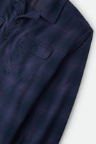 Men's Century Overshirt in the color Blue/Navy Shadow - Additional Laydown image