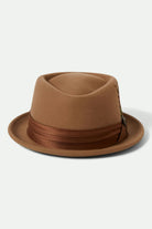 Unisex Stout Pork Pie in the color Tan - Additional Laydown image
