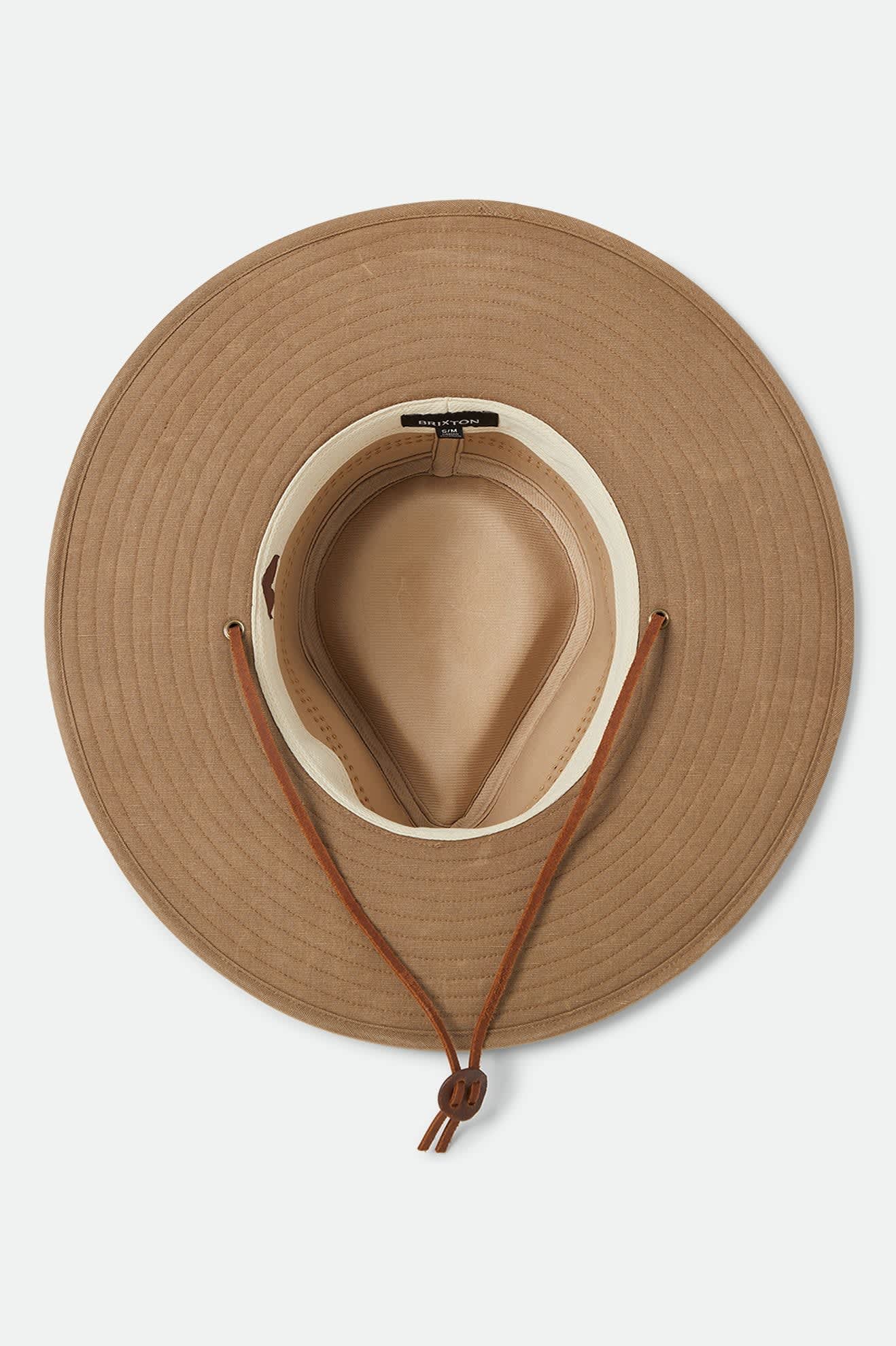 Unisex Beck Journey Canvas Hat in the color Khaki - Additional Laydown image
