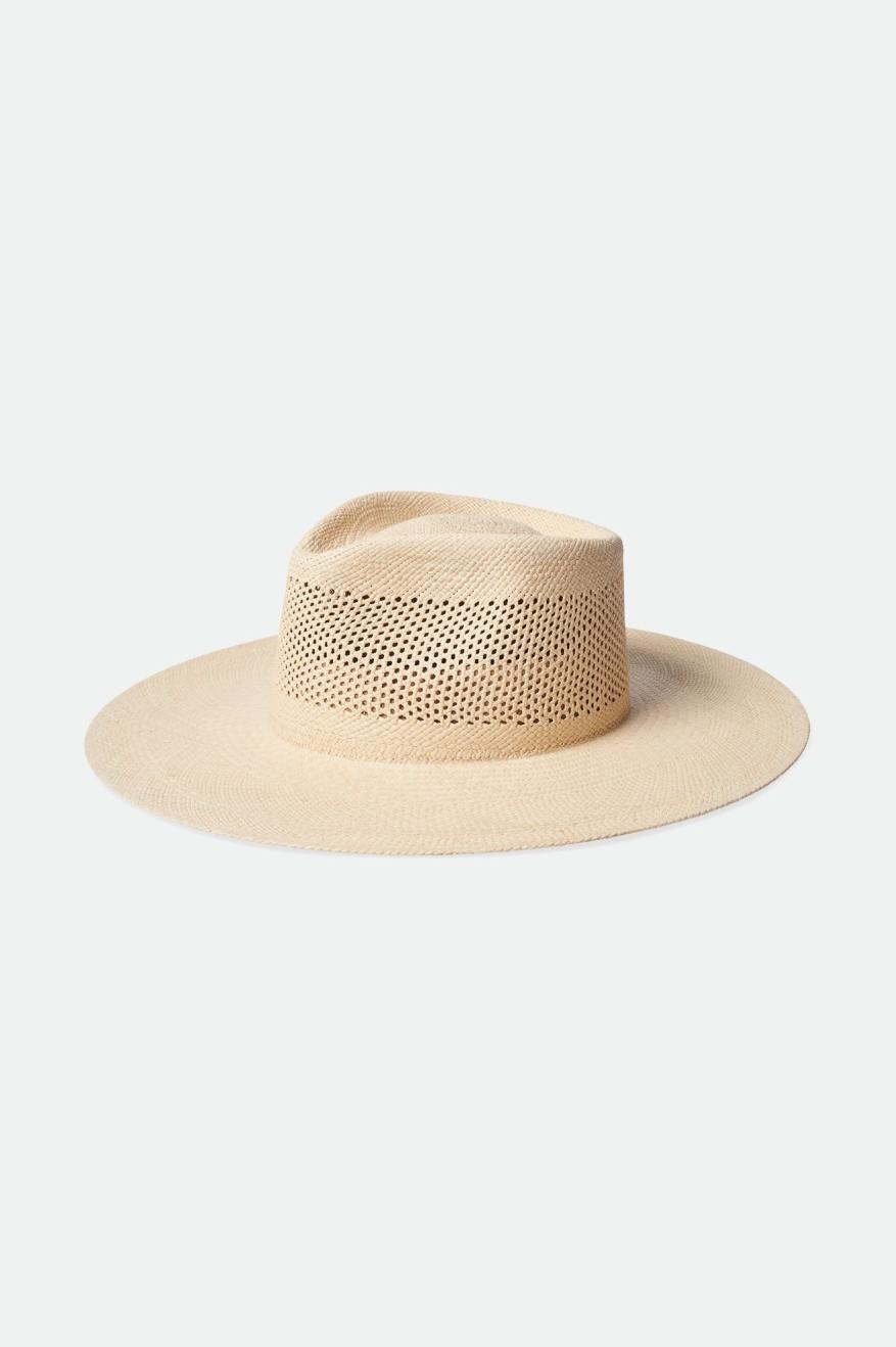 Jo Panama Straw Rancher Hat - Catalina Sand
