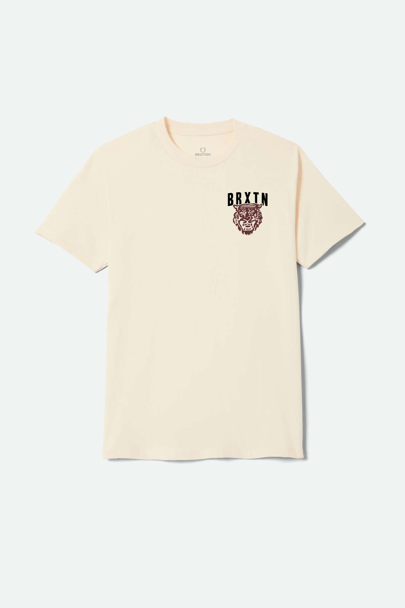 Men's Ronan T-Shirt in the color Cream - Front Product View