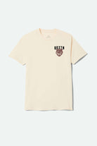 Men's Ronan T-Shirt in the color Cream - Front Product View