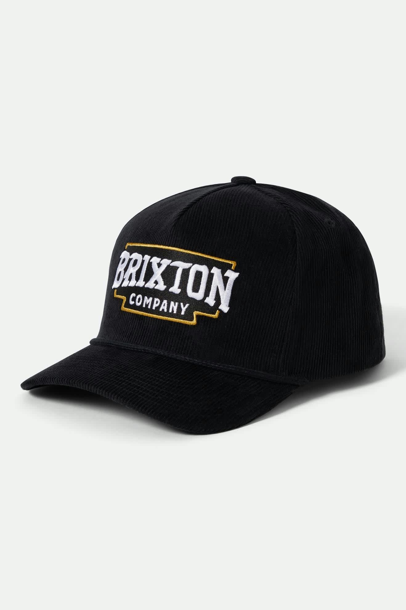 Unisex Pierson Netplus Snapback in the color Black - Front Product View