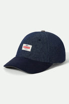 Unisex Altered Threads Adjustable Hat in the color Medium Wash Denim - Front Product View