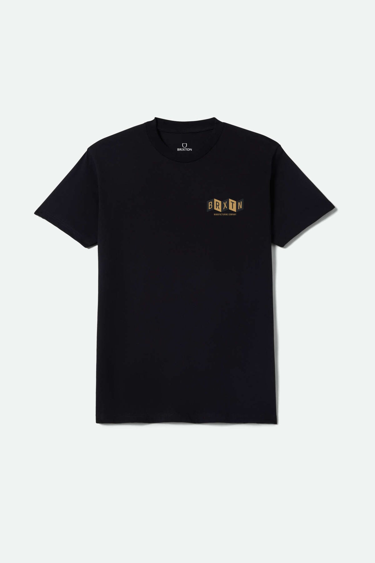 Men's Scoop T-Shirt in the color Black - Front Product View