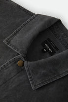 Men's Painters Jacket in the color Washed Black - Additional Laydown image