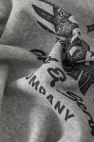 Men's Ewing Hood in the color Heather Grey - Additional Laydown image