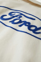 Men's Ford Number One Garage Jacket in the color Wimbledon White - Additional Laydown image