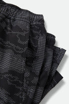 Men's Journey Active Short in the color Black Camo - Additional Laydown image