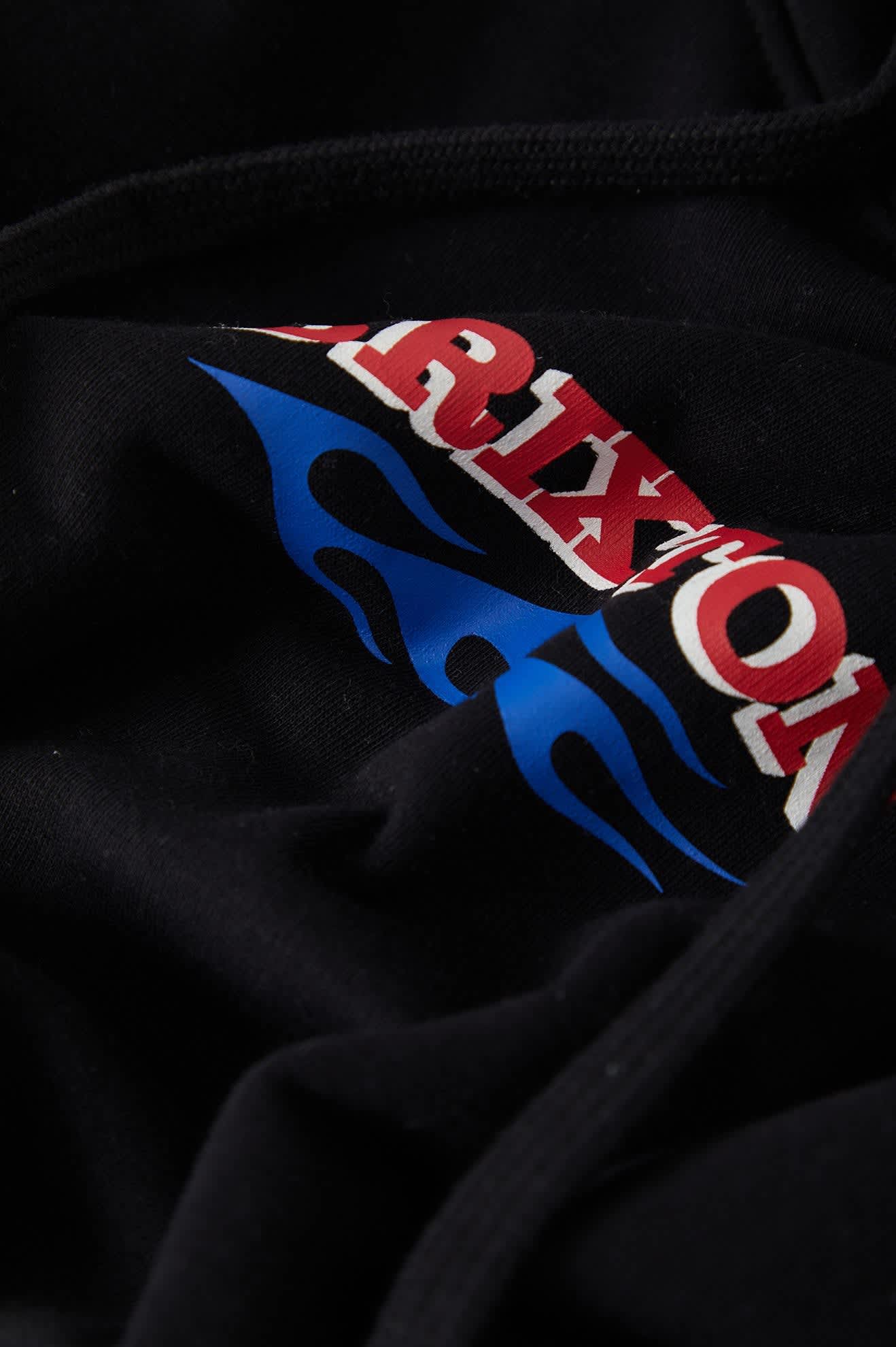 Women's Clifton Hood in the color Black - Additional Laydown image