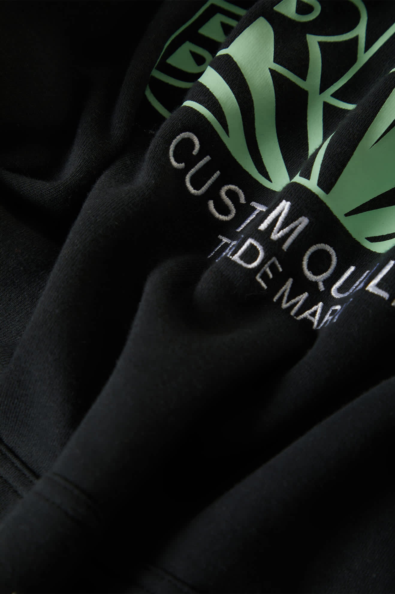 Men's Forman Hoodie in the color Black - Additional Laydown image