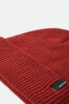 Unisex Heist Beanie in the color Red Earth - Additional Laydown image