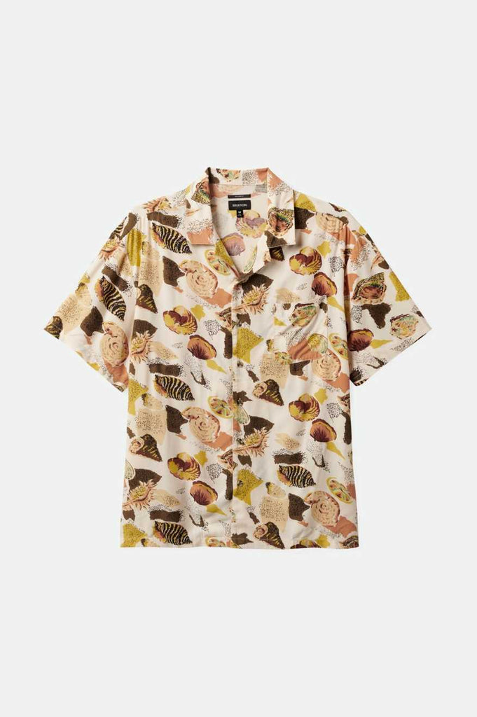 Brixton Bunker Reserve S/S Camp Collar Shirt - Multi Color Shell