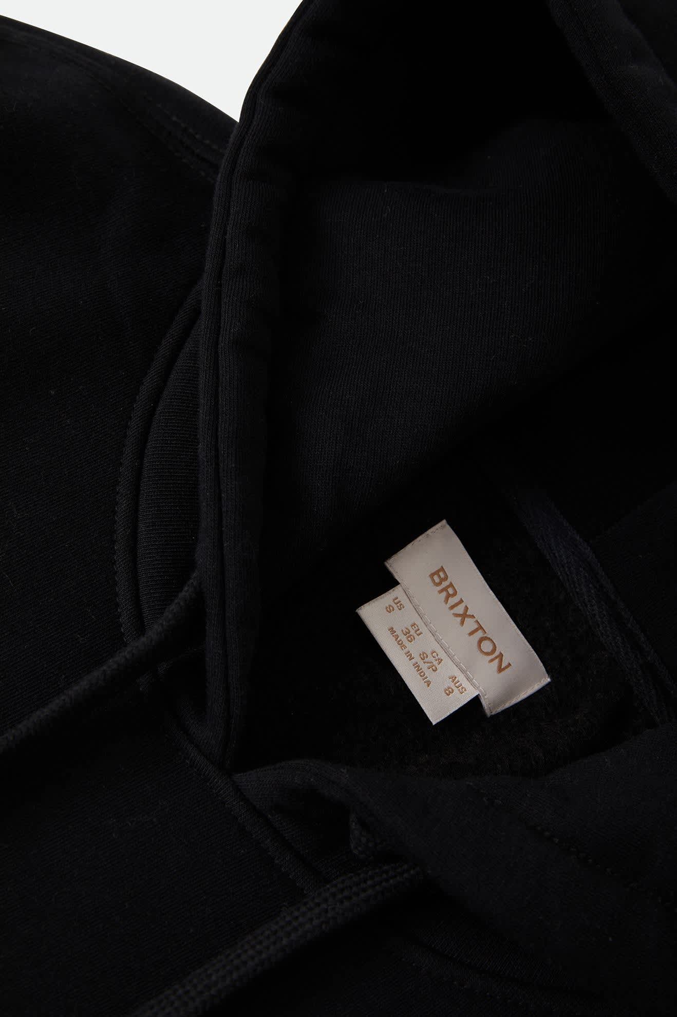 Women's Clifton Hood in the color Black - Additional Laydown image