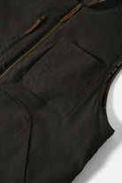 Men's Builders Abraham Reversible Vest in the color Bark Camo - Additional Laydown image