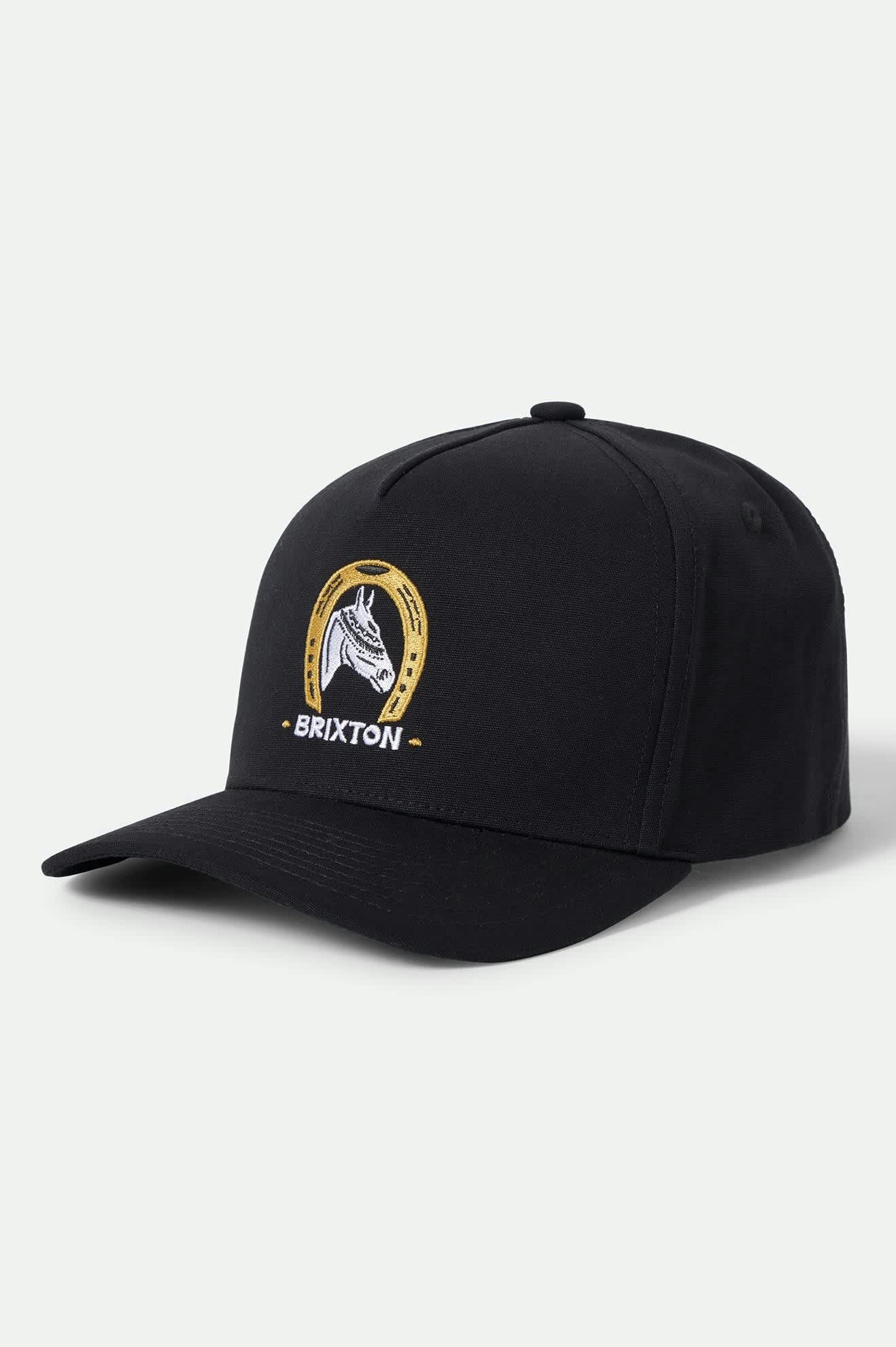 Unisex Blind Netplus Snapback in the color Black - Front Product View