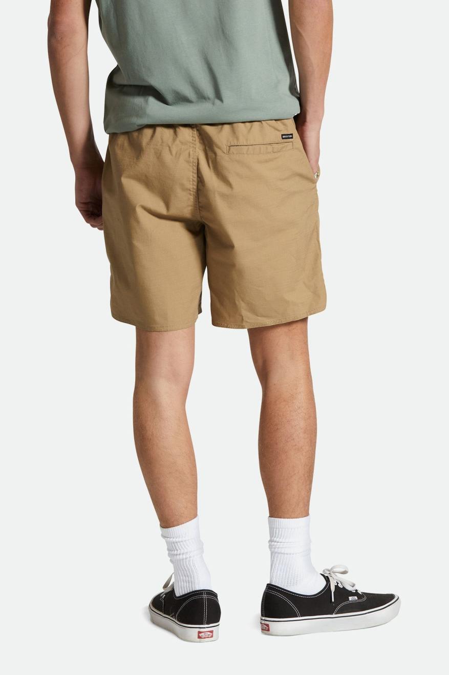 Khaki shorts lookbook online