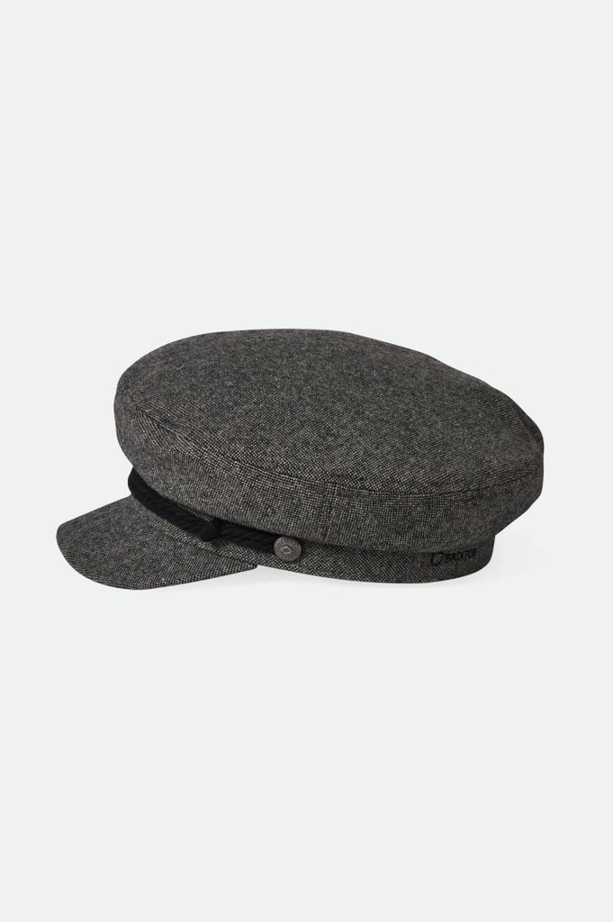 Brixton Fiddler Fisherman Cap - Grey/Black