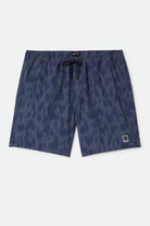 Men's Everyday Stretch Hybrid Short 7" in the color Washed Navy Crackle - Front Product View