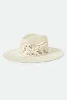 Women's Sophia Knit Packable Hat in the color Natural - Front Product View
